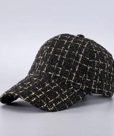 Simple Creative Houndstooth Black White Checkerboard Cap