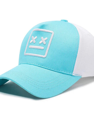 Simple Embroidered Contrast Color Stitching Cap
