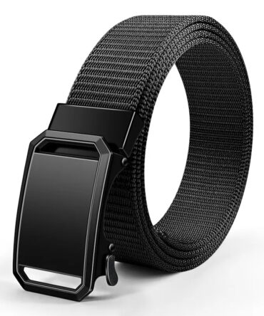 Fashion Casual Business Automatic Buckle Nylon Belt